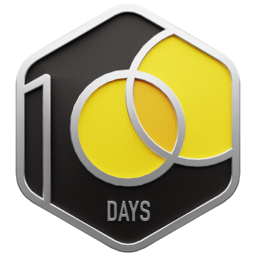 100 Days Badge (2023)